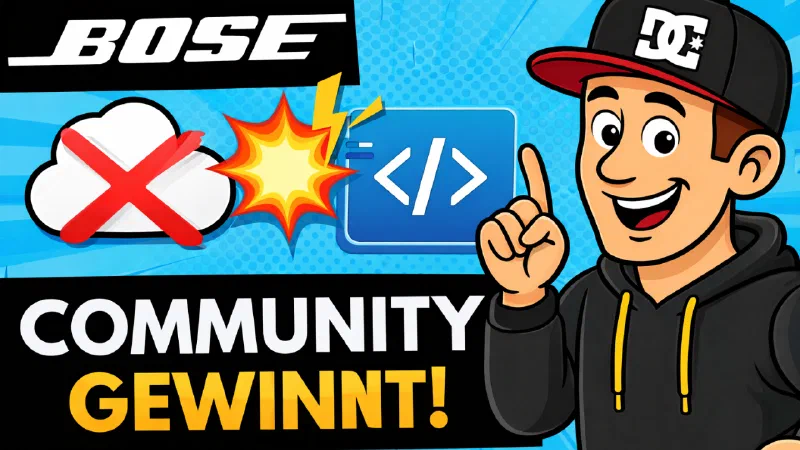 Open Source Saves Bose SoundTouch – Bose Backs Down