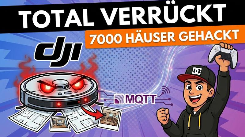 Featured image of post DJI Saugroboter gehackt: 7000 fremde Wohnzimmer per Generalschlüssel