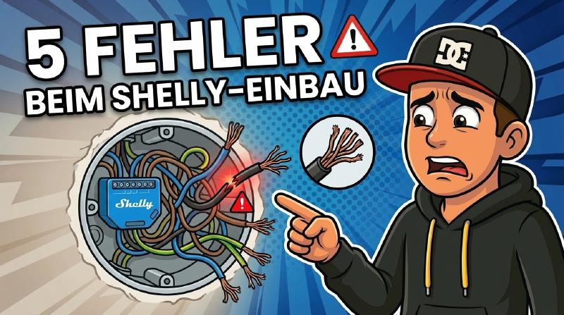Featured image of post 5 Fehler die fast jeder bei der Shelly-Installation macht – und wie du sie vermeidest