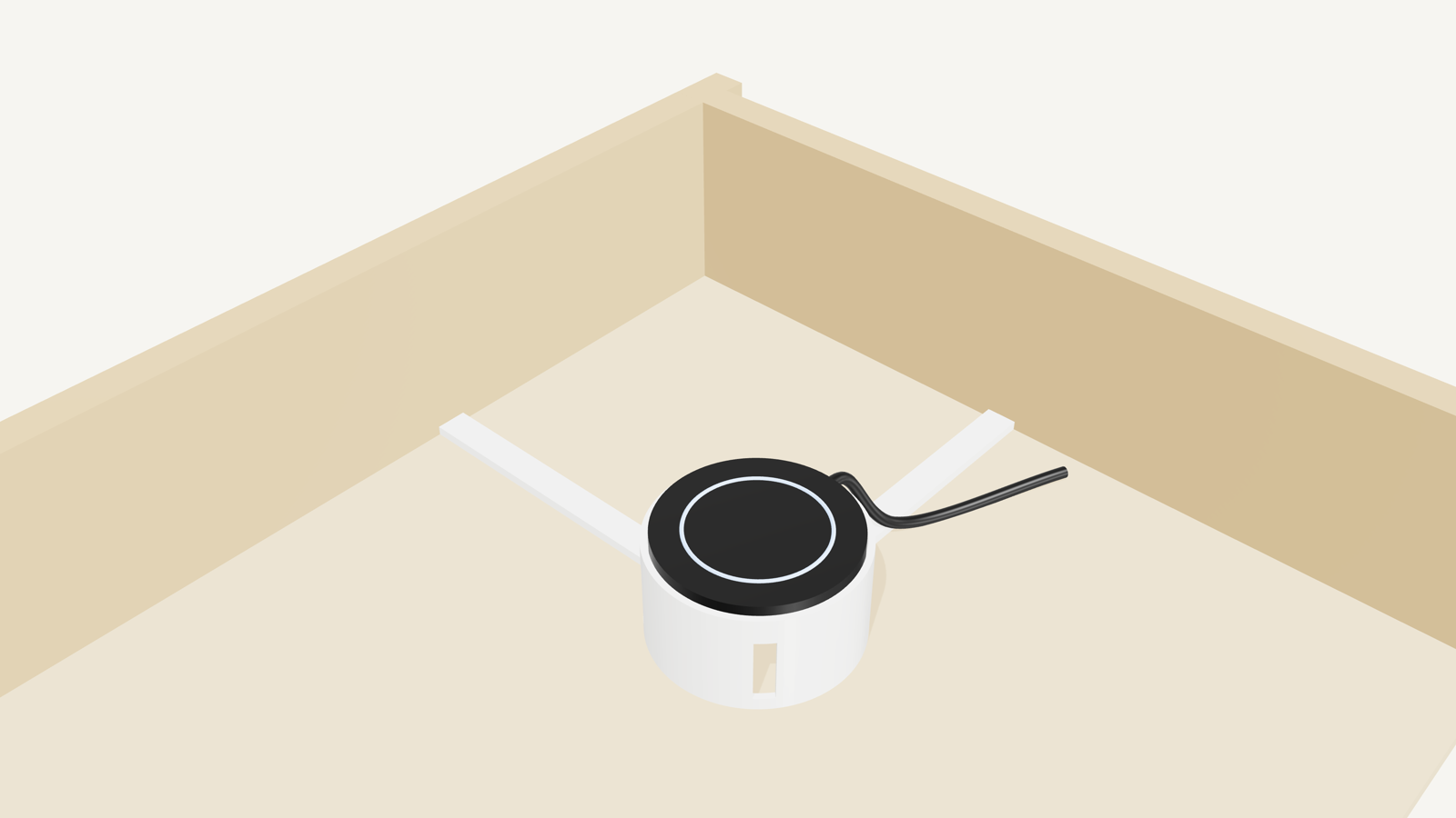 Qi-Pad-Halter aus dem 3D-Drucker